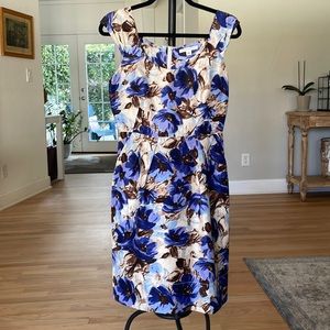Banana Republic silk floral dress